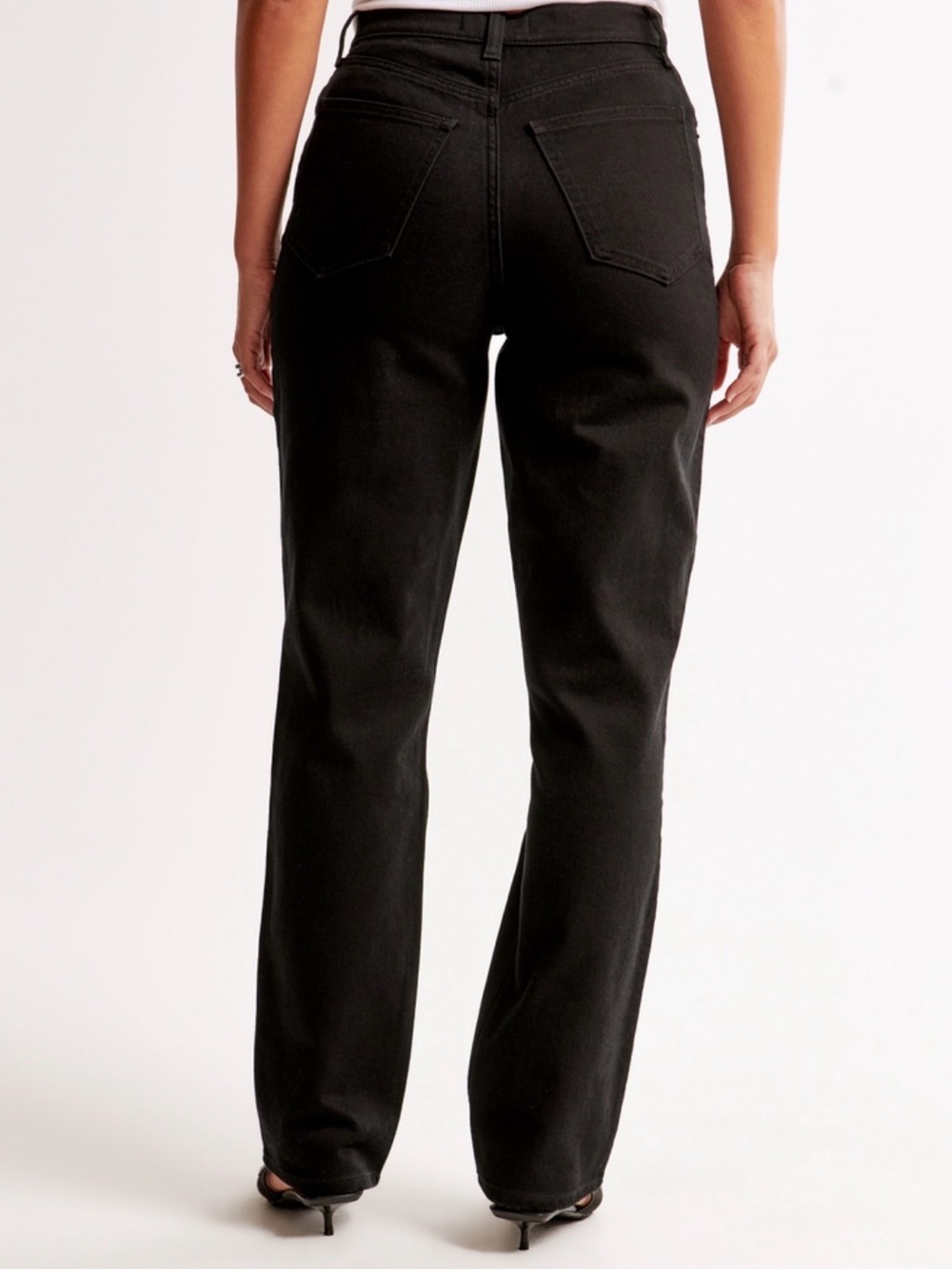 Abercrombie & Fitch The 90s Straight Ultra High Rise Jeans (Curve Love)